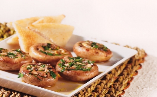 Champiñones rellenos